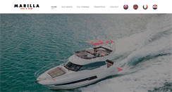 Desktop Screenshot of marilla-rentaboat.com