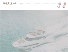 Tablet Screenshot of marilla-rentaboat.com